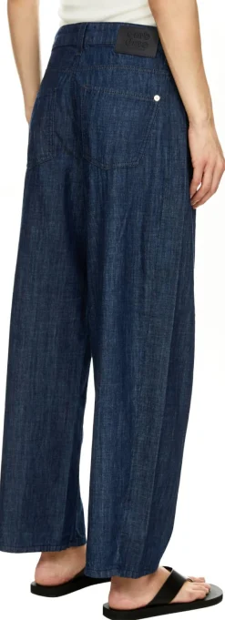 Straight-Leg Jeans 'Oria' Dunkelblau