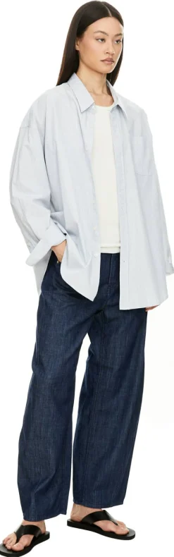 Straight-Leg Jeans 'Oria' Dunkelblau