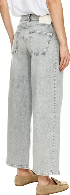 Straight-Leg Jeans 'Oria' Hellgrau