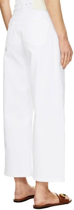Straight-Leg Jeans 'Oria' Weiß