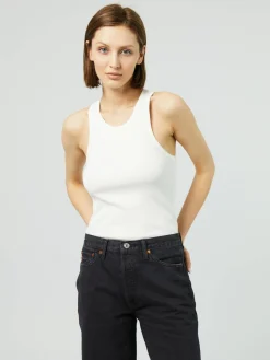 Straight-Leg Jeans '90's High Rise Loose' Schwarz