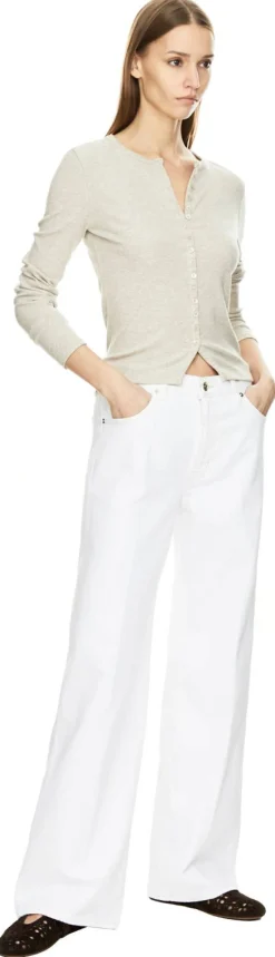 Straight-Leg Jeans 'The Stroll' Crème