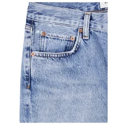 Straight-Leg Jeans 'Valen' Mittelblau