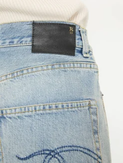 Straight-Leg Jeans 'Venti' Blau