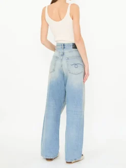 Straight-Leg Jeans 'Venti' Blau