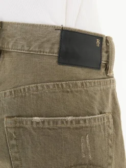 Straight-Leg Jeans 'X BF Jean' Grün