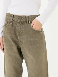 Straight-Leg Jeans 'X BF Jean' Grün