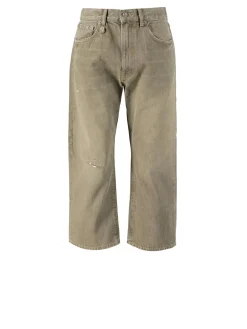 Straight-Leg Jeans 'X BF Jean' Grün