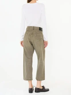 Straight-Leg Jeans 'X BF Jean' Grün
