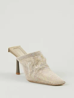 Strass Mules 'Goliarda' Rosé