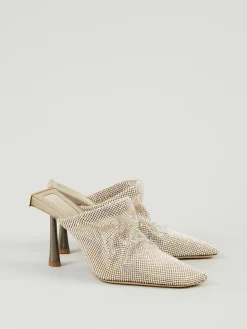 Strass Mules 'Goliarda' Rosé