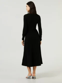 Strickkleid 'Courchevel' Schwarz