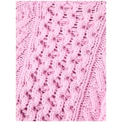 Strickpullover 'Bugambilla' mit Zopfmuster Pink