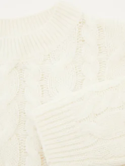 Strickpullover in Crème