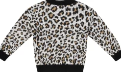 Strickpullover 'Nelia' mit Leopardenmuster Multi
