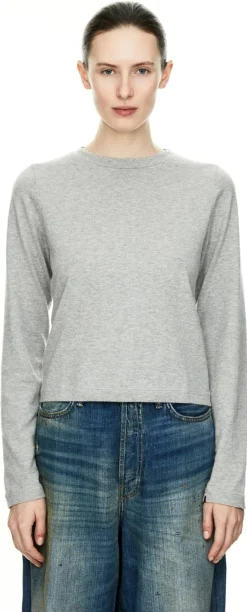 Strickpullover 'n° 451 Lisa' Grau