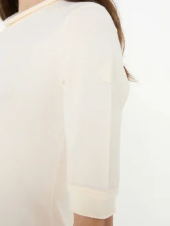 Strickshirt Crème