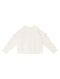 Sweatshirt 'Bonour' Crème