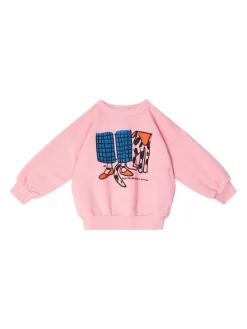 Sweatshirt 'Dog Friendship' Pink