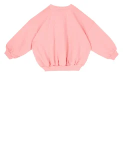 Sweatshirt 'Note Emb' Pink