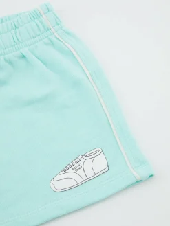 Sweatshorts Grün
