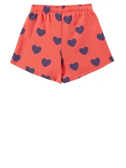 Sweatshorts 'Hearts' Rot