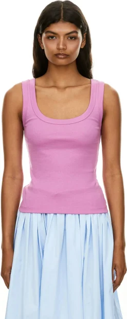 Tanktop 'Hillie Tank' Pink