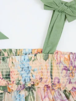 Top 'Halliday Shirred' Multi