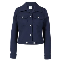Trucker-Jacke Marineblau