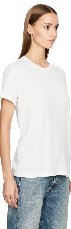 T-Shirt 'Boyfriend' Crème