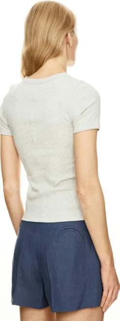 T-Shirt 'Car Tee' Grau