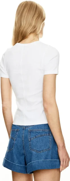 T-Shirt 'Car Tee' Weiß