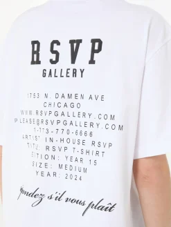 T-Shirt 'Gallery' Weiß