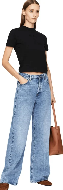 T-Shirt 'Le Tshirt Gros Grain' Schwarz