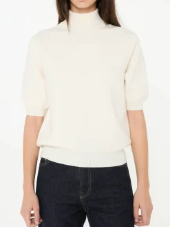 T-Shirt 'Marco' aus Wolle Crème