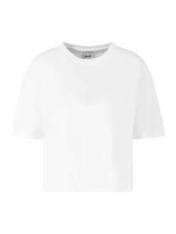 T-Shirt mit Boxy-Fit Weiß