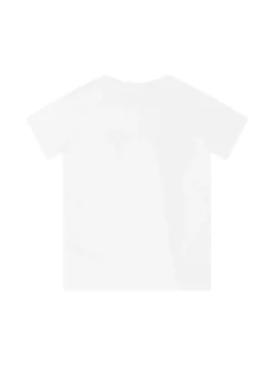 T-Shirt mit Pailletten Weiß