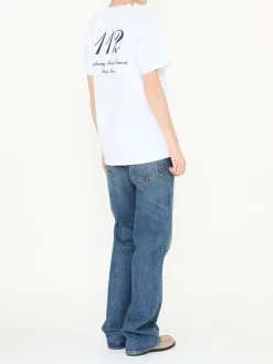 T-Shirt mit Print Weiß