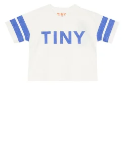 T-Shirt mit Print Weiß
