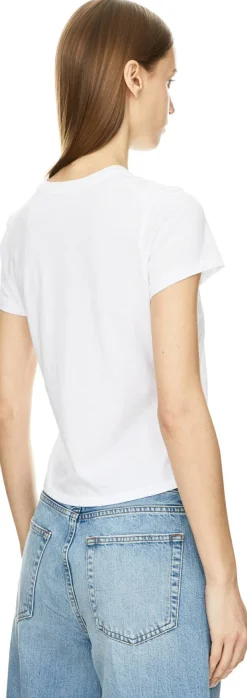 T-Shirt 'The Baby Tee' Weiß