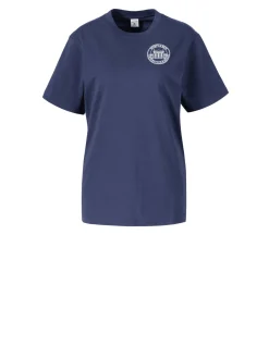 T-Shirt 'Vendome Resort' mit Print Marineblau