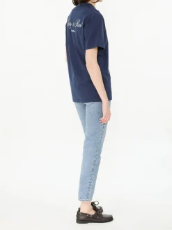 T-Shirt 'Vendome Resort' mit Print Marineblau