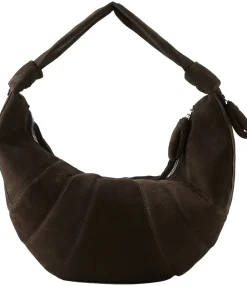 Umhängetasche 'Fortune Croissant' Braun