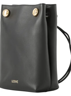 Umhängetasche 'Pebble Pouch' Schwarz