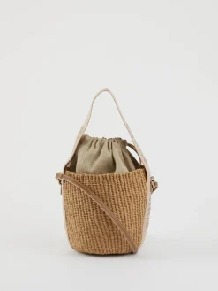 Umhängetasche 'Small Woody Basket' Blushy Beige