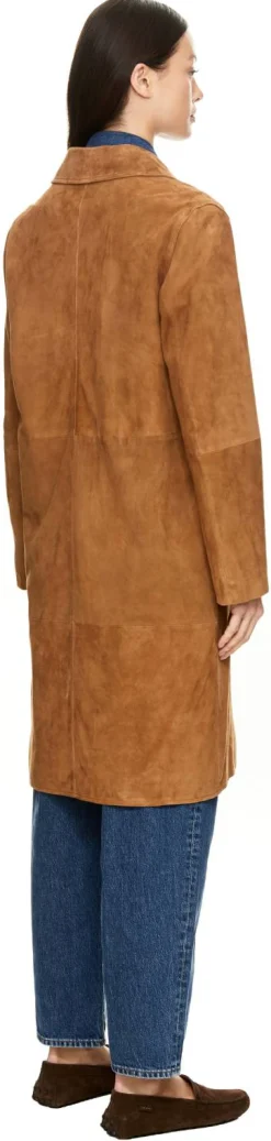 Velourslederjacke 'Jella' Whiskey