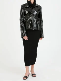 Vinyl-Jacke Schwarz