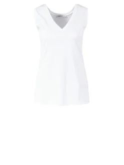 V-Neck Top Weiß