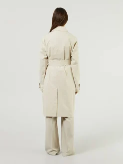 Wasserabweisender Trenchcoat Beige