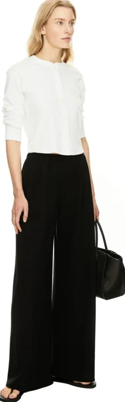 Weite Stoffhose 'Gala' Schwarz